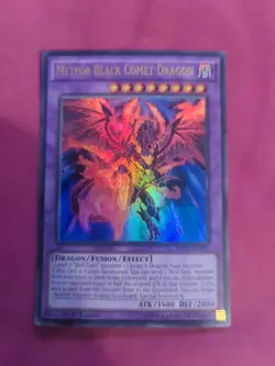 Meteor Black Comet Dragon, INOV-EN041 1st Ed, Ultra Rare, NM, Yugioh - Image 1