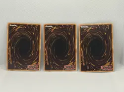 Yugioh! 3x Kozmo Strawman - PGL3-EN028 - Gold Secret Rare - 1st Edition - NM - Image 2