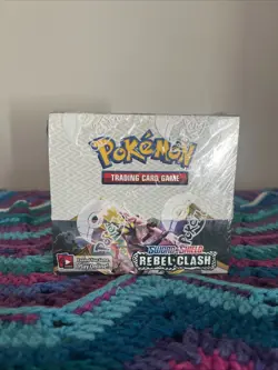 Pokemon Rebel Clash Booster Box Sword and Shield Trading Card Game 820650816819 - Image 1