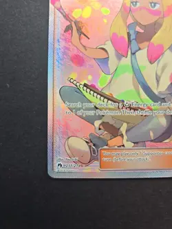 Pokemon Mina Trainer Lost Thunder Full Art Rare Card 211/214 NM - Image 4