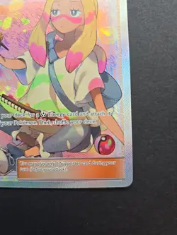 Pokemon Mina Trainer Lost Thunder Full Art Rare Card 211/214 NM - Image 5