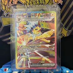 Pokemon Jolteon EX Prismatic Evolution TCG Card 153/131 Holo - Image 2