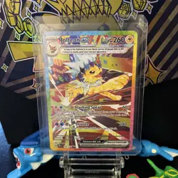 Pokemon Jolteon EX Prismatic Evolution TCG Card 153/131 Holo - Image 4