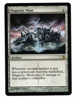 Magic the Gathering MTG Card: Magnetic Mine Mirrodin Besieged 113/155! NM - Image 1