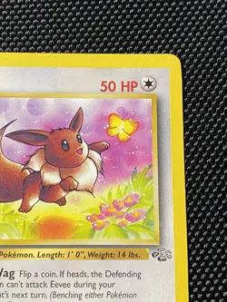 Pokemon TCG Eevee Jungle Card 51/64 Regular Common 1st Edition LP - Image 3