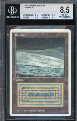 NM/MINT+ BGS 8.5 Summer Magic/MTG Tundra, W/2x 9.5 SUBGRADES!!! - Image 1
