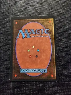 MTG Magic The Gathering Signed Revised Fastbond Mark Poole Autographed - Image 3