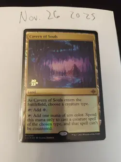 Cavern of Souls The Lost Caverns of Ixalan Pre-release Promo Foil MTG NM - Image 1