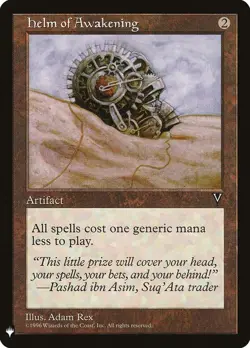Helm of Awakening Light Play, English Magic the Gathering MTG Mystery Booster - Image 1