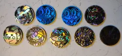 Official Pokemon TCG Coins-Lot Of 9 - Image 1