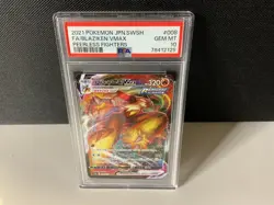 PSA 10 GEM MINT Blaziken VMAX 020/184 FULL ART HOLO Pokemon Card - Image 1