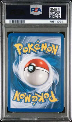 2005 Pokemon Gold Star Raikou 114/115 Holo EX Unseen Forces PSA 8 - Image 2