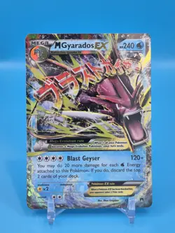 Pokemon TCG Mega M Gyarados 27/122 Holo Rare Breakpoint LP - Image 1