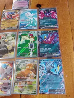 Pokemon Card Lot 13 Binder VMAX VSTAR Full Art Pawmot Cetitan Ledian Lycanroc - Image 2