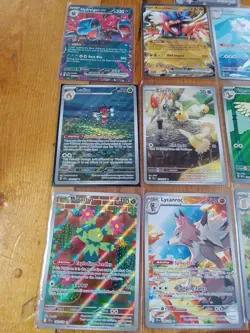 Pokemon Card Lot 13 Binder VMAX VSTAR Full Art Pawmot Cetitan Ledian Lycanroc - Image 4