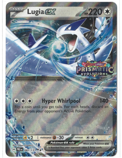 Lugia ex 082/131 Prismatic Evolutions Stamped Promo NM Pokemon TCG - Image 1