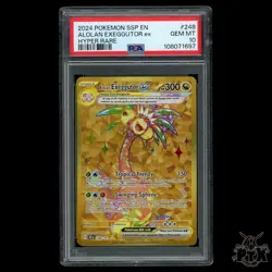 Alolan Exeggutor ex #248/191 PSA 10 Surging Sparks Pokemon 2024 - Image 1