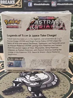 Pokemon TCG Sword & Shield Astral Radiance Booster Box 36 Packs Sealed!! - Image 3