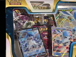 Pokemon TCG Glaceon VSTAR Special Collection Box - Sealed w/ Evolving Skies - Image 2