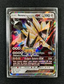 Carte Pokemon : Necrozma GX Ultra Rare 2018 Soleil & Lune SM102 GD 🇲🇫 - Image 1