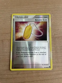 Amulet Coin 97/106 Great Encounters Reverse Holo Pokemon - Image 1