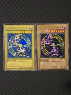 Yugioh Dark Magician SDY-006 Wavy Faded Ultra Rare Unl LP - Image 2