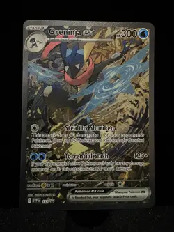 Pokemon SV: Scarlet & Violet Promo Cards Greninja ex - 132 (P) #132 (Holo) - Image 1