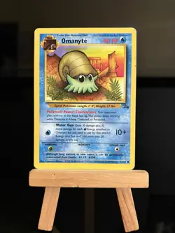 OMANYTE - 52/62 Fossil Set WotC - LP/MP - Regular Common - Pokemon TCG Card - Image 1