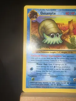 OMANYTE - 52/62 Fossil Set WotC - LP/MP - Regular Common - Pokemon TCG Card - Image 5