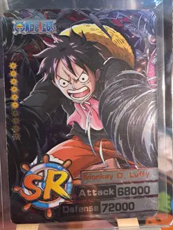 Monkey D Luffy SR One Piece CCG Character Card - Image 1