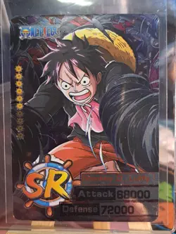 Monkey D Luffy SR One Piece CCG Character Card - Image 2