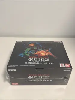 English One Piece Card Game OP-06: Wings of the Captain Booster Box - SEALED! - Image 1