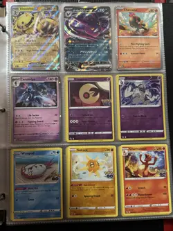 Pokemon cards 90 cards in the binder - Image 3