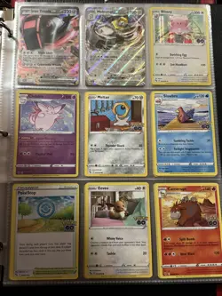 Pokemon cards 90 cards in the binder - Image 5