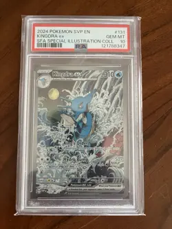 Kingdra ex 131 Sv: Scarlet & Violet Promo Cards Holo PSA 10 Gem Mint 💎 - Image 1