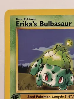 Pokemon TCG Erika's Bulbasaur Gym Challenge Card 1st Edition 39/132 - Image 3