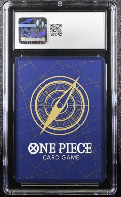 Monkey D Luffy OP07-109 CGC 10 V Jump October Promotional One Piece Card - Image 2