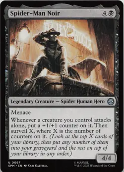 Spider-Man Noir U Marvel's Spider-Man 67 LP MTG - Image 1