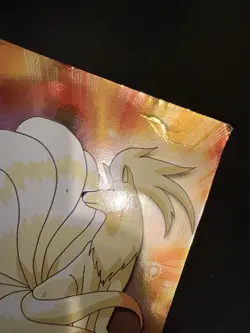 Ninetales 38 1999 Pokemon TV Animation Series 1 Blue Logo Foil Holo Dmg - Image 2