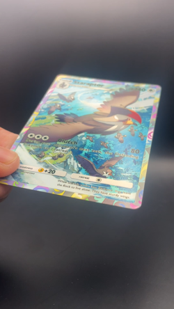 Fan Art Pokemon TCG Pocket Staraptor Holo IR | Space-Time Smackdown - Image 2