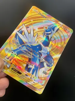 Fan Art Pokemon TCG Pocket Dialga EX Holo Crown Rare | Space-Time Smackdown - Image 3