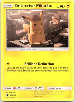 Pokemon tcg #SM194 Detective Pikachu - Image 1