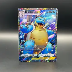 Fan Art Pokemon TCG Pocket Blastoise EX Holographic Full Art | Genetic Apex - Image 1