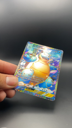 Fan Art Pokemon TCG Pocket Blastoise EX Holographic Full Art | Genetic Apex - Image 2