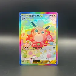 Fan Art Pokemon TCG Pocket Wigglytuff EX Holo SIR | Genetic Apex - Image 1
