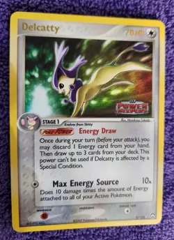 Delcatty 8/108 Power Keepers Stamped Reverse Holo Rare Pokemon *NICE* - Image 1
