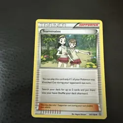 Teammates Reverse Holo Uncommon XY - Primal Clash 141/160 Pokemon - Image 1