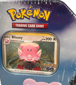 Pokemon Go TCG BLISSEY Gift Tin Factory Sealed - 4 Booster Packs - Image 3
