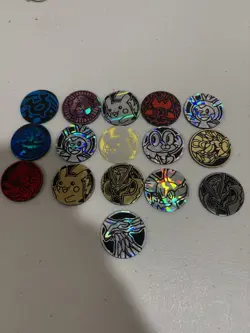 Pokemon TCG Official Coins Lot of 16 - Image 1