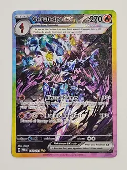 Pokemon TCG Ceruledge EX 147/131 Prismatic Evolutions Special Illustration - Image 1